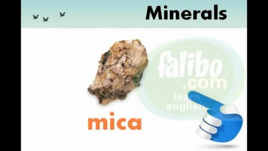 English Vocabulary ׃ Minerals