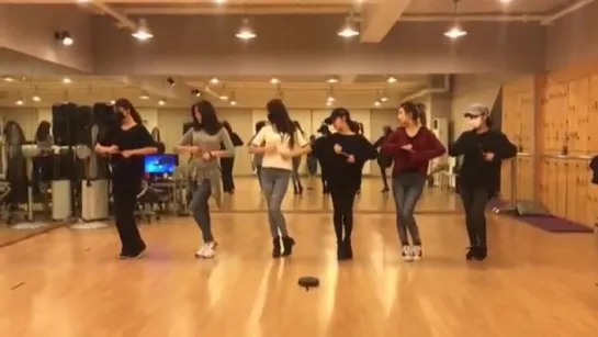 T-ara - Tiamo  Dance Practice @ YAMA & Hotchicks studio