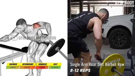 6 Barbbell Exercises For THICKER 3D Shoulders