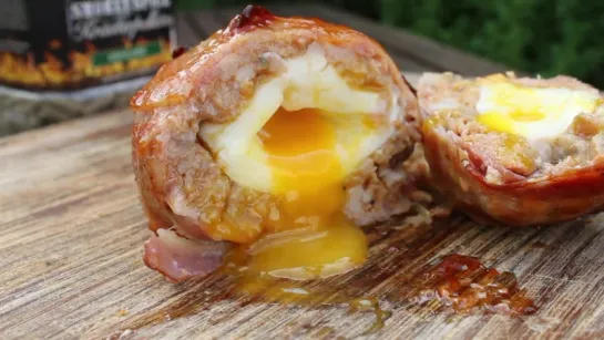 Scotch BBQ Eggs