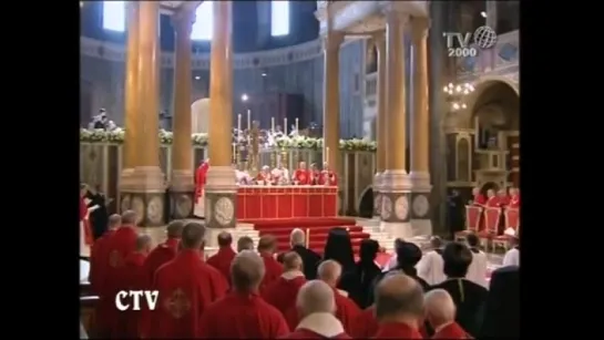 Pope Benedict XVI London mass cathedral 18 09 2010