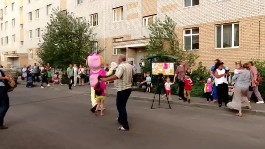 Праздник двора «Добрые соседи» прошел во дворе дома №154 по улице Шевченко