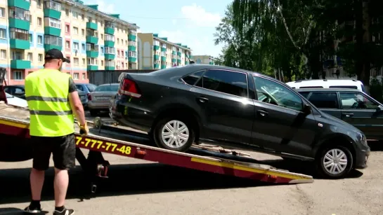 В Альметьевске судебные приставы арестовали автомобиль за долги по ЖКУ