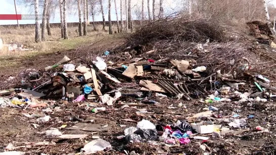 На свалку в Русском Акташе жалуются сельчане