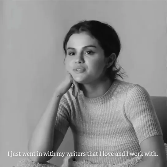 Selena about 'I want a boyfriend'