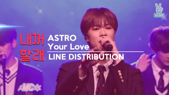 ASTRO - Your Love (Line Distribution)