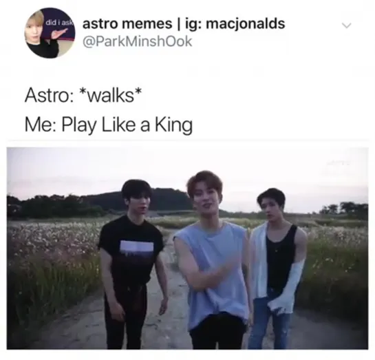 astro in a buiding