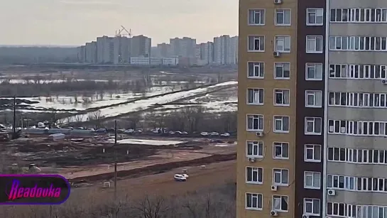 В Оренбурге звучит сирена — уровень воды в Урале резко поднялся до отметки 914 см