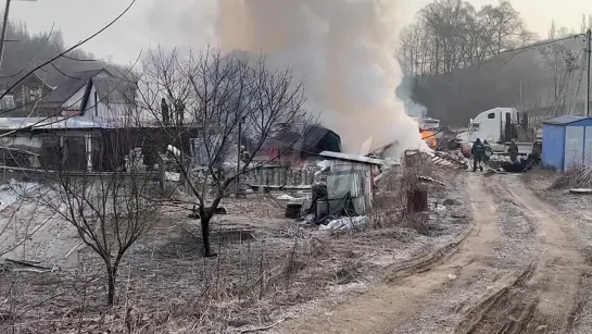 Утренний прилет ВСУ пришелся прямо по частному жилому дому — находился ли кто-то внутри в этот момент, пока не известно