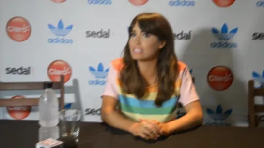 Conferencia Prensa Lali Esposito Montevideo - Uruguay