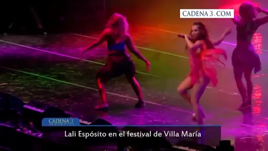 Lali Espósito en Villa María 2015