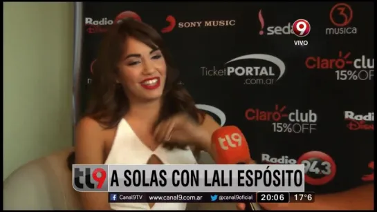 A solas con Lali Espósito