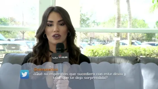 Lali Eposito respode preguntas de sus fans enviadas a nuestro Twitter #UltraFiestaTV