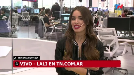 Lali Espósito en vivo en nuestra redacción!