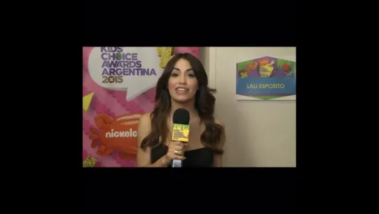 ¡@laliespositoo está muy feliz por los #KCAARGETINA! ¡La espera terminó!