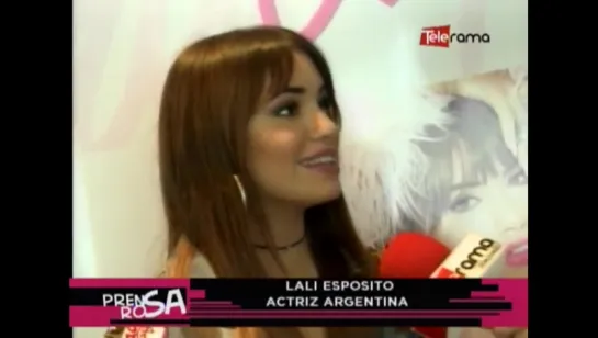 Lali Esposito de visita en Ecuador