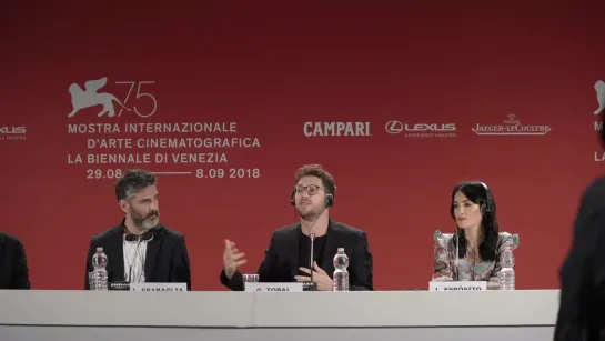 Acusada press conference  Lali Espòsito, Leonardo Sbaraglia, Gonzalo Tobal in Venice – The Accused