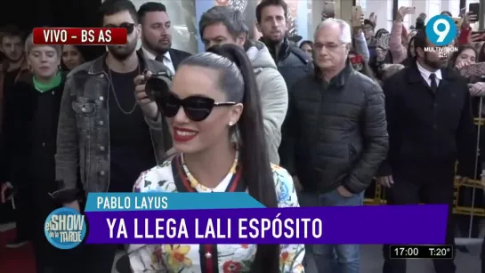 Lali Espósito en el Show de la Tarde