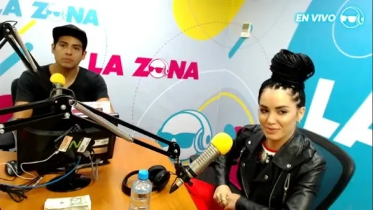 Lali Espósito llegó a Radio La Zona!! 🙌🏻❤️