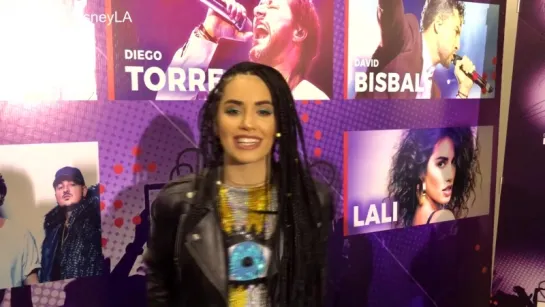 Lali se prepara para inaugurar #RadioDisneyVivo en Perú