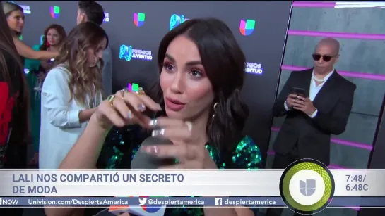 Lali Espósito revela ante nuestras cámaras uno de sus mejores trucos de belleza