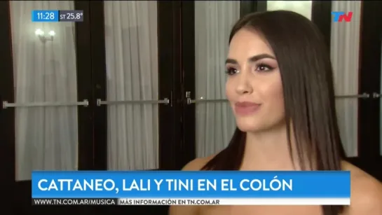 Mariano Cattaneo, Lali y Tini en el Colón