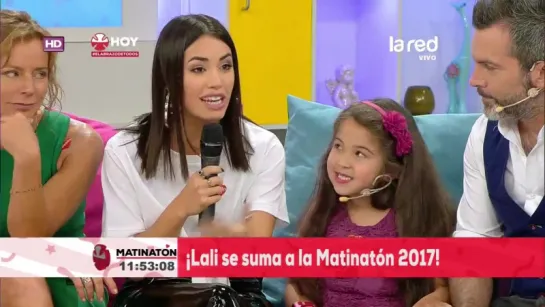 Lali Espósito en la Matinatón