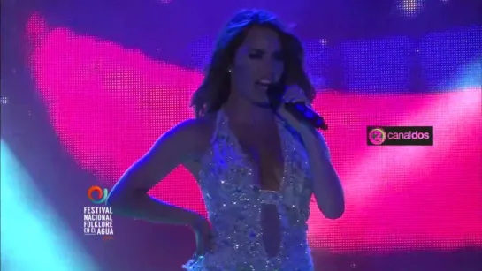 LALI ESPÓSITO explosivo show #VilladelRosario .Festival Nacional de Folclore en el Agua.