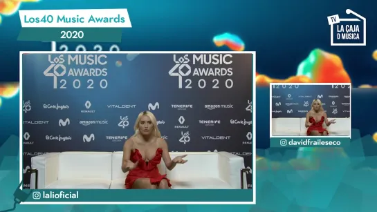 LALI ESPÓSITO nos REVELA LOS SECRETOS de “SKY ROJO“ y de su nuevo disco “LIBRA“ ¦ LOS40 MUSIC AWARDS