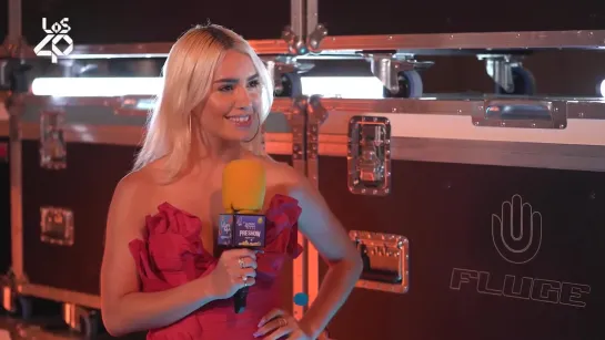 Lali en el Pre Show de los 40 Music Awards 2020