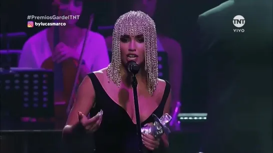 Lali gana mejor álbum pop y pide por el aborto legal en los premios Gardel