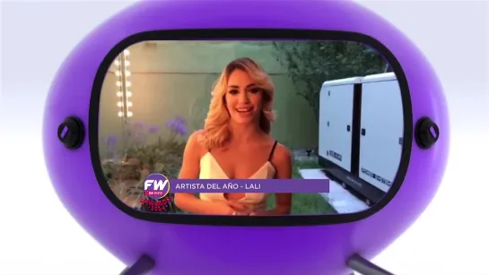 Lali Esposito Fw en Vivo Awards 2014