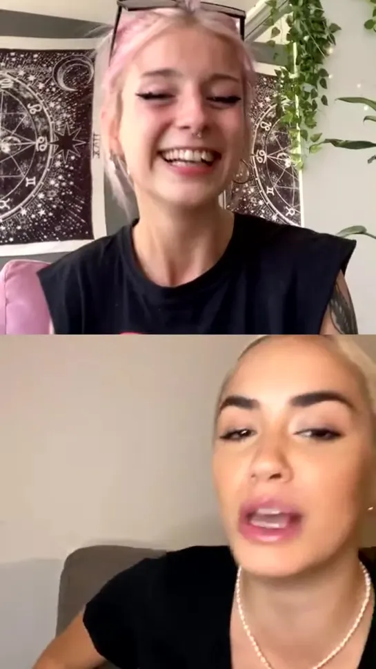 Instagram Live de Lali junto a MTV luego de ganar el premio a “Mejor Artista Sur“