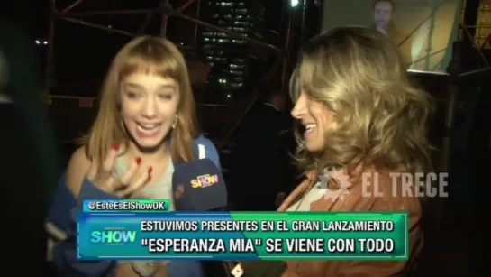 Esperanza Mía - ¡Imágenes exclusivas de la presentación en La Plata!