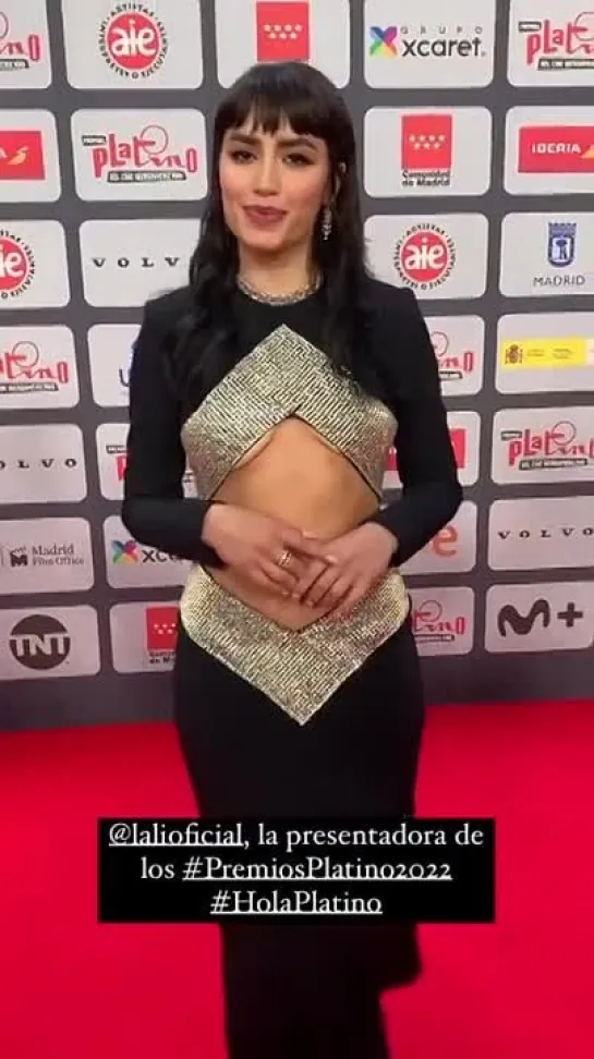 Lali en los Premios Platino