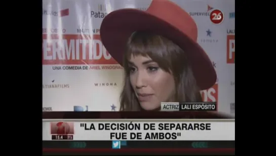 Canal 26 a solas con Lali Espósito