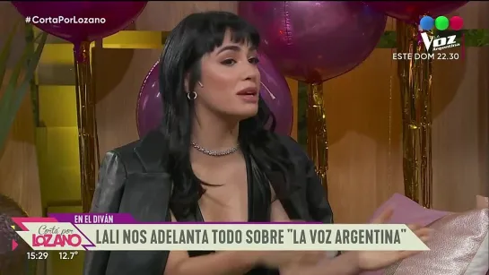 Lali Espósito sin filtro. Entrevista en Cortá Por Lozano