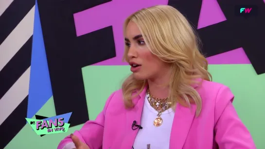 Lali en MTV Fans En Vivo (Parte 2 de 3)