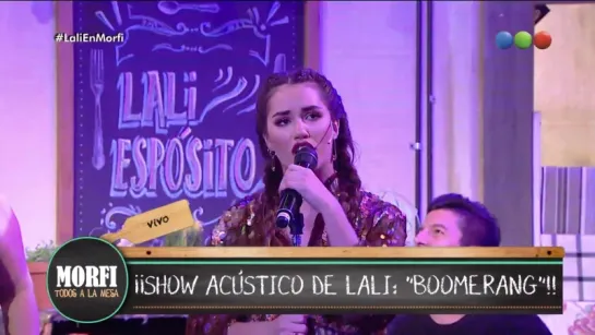 ¡Show acústico de Lali Espósito! - Morfi