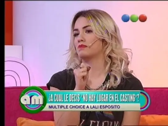 Multiple choice y show en vivo de Lali Esposito