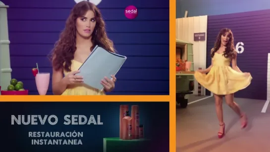 Viví tu pelo en Verano con Sedal - Lali - Rodaje