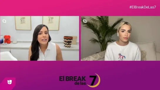 Lali tiene varios sueños musicales que reveló en El Break de las 7 (completo)