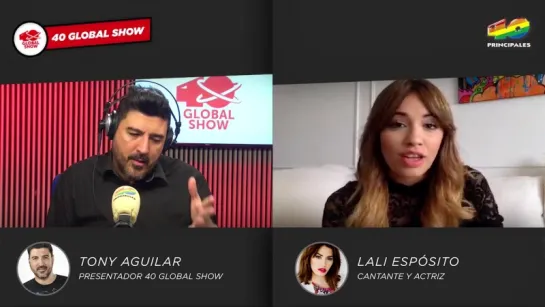 Lali Espósito en 40 Global Show