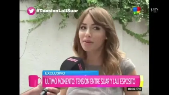 Tensión entre Lali Espósito y Adrián suar