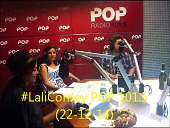 Lali Espósito entrevista con Jey Mammon (22-12-14)