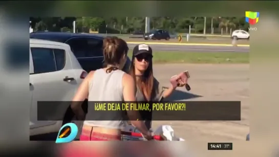 Lali Espósito y el video que muestra su furia con un paparazzi