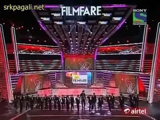 Filmfare Award 2011 2012 SRK Performance