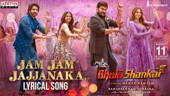 Jam Jam Jajjanaka Lyrical - Bholaa Shankar