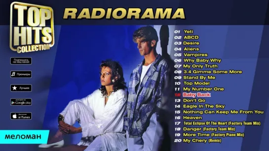 Radiorama - Top Hits Collection. Golden Memories. The Greatest Hits