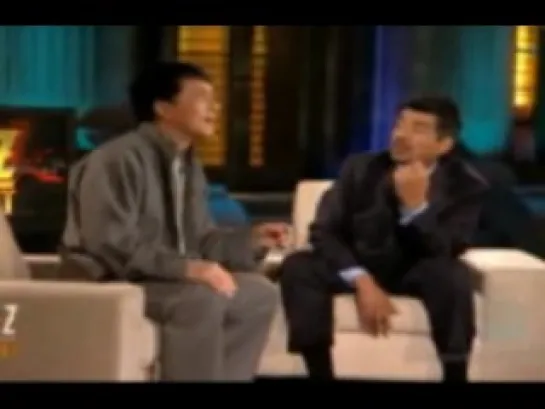 Lopez Tonight - Jackie Chan Interview [Sings Country Music]